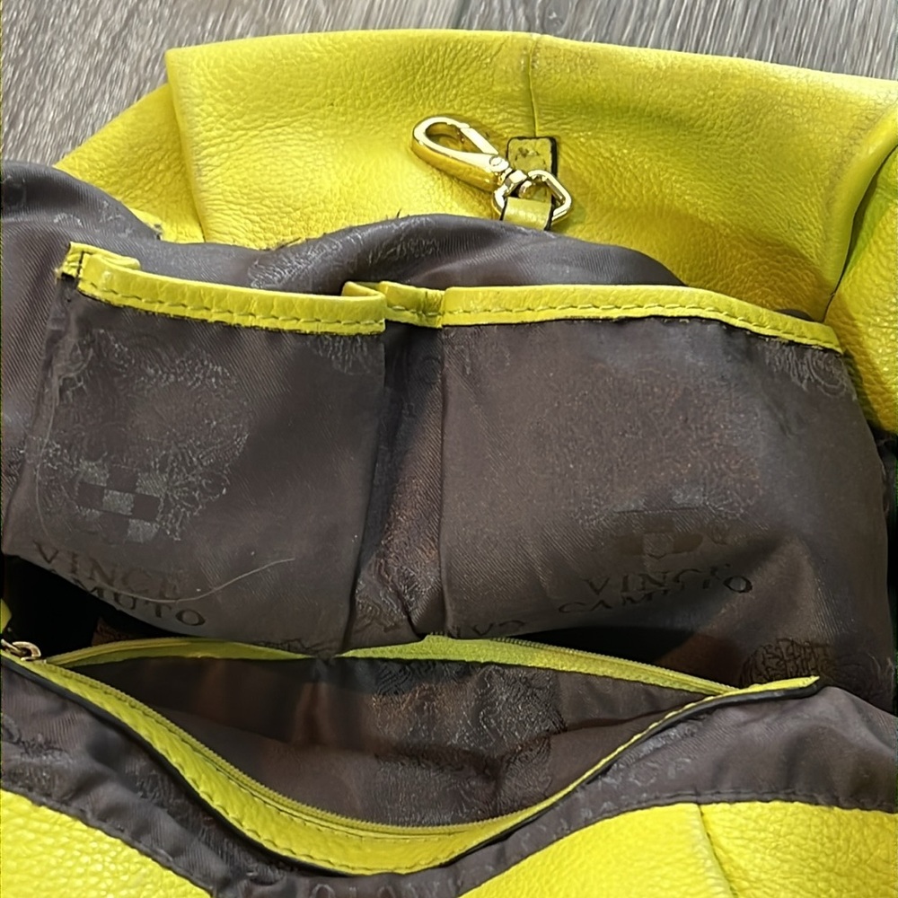 Vince Camuto Sonata Limeade leather bag - Picture 6 of 12
